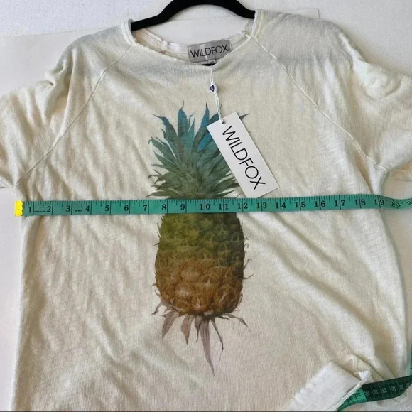 Wildfox Pineapple Long Sleeve in Chapstick - Picture 10 of 11